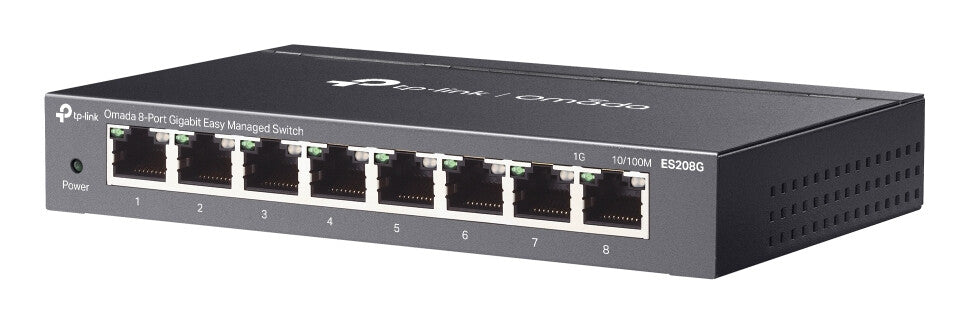TP-Link Omada ES208G netwerk-switch Managed L2 Gigabit Ethernet (10/100/1000) Zwart