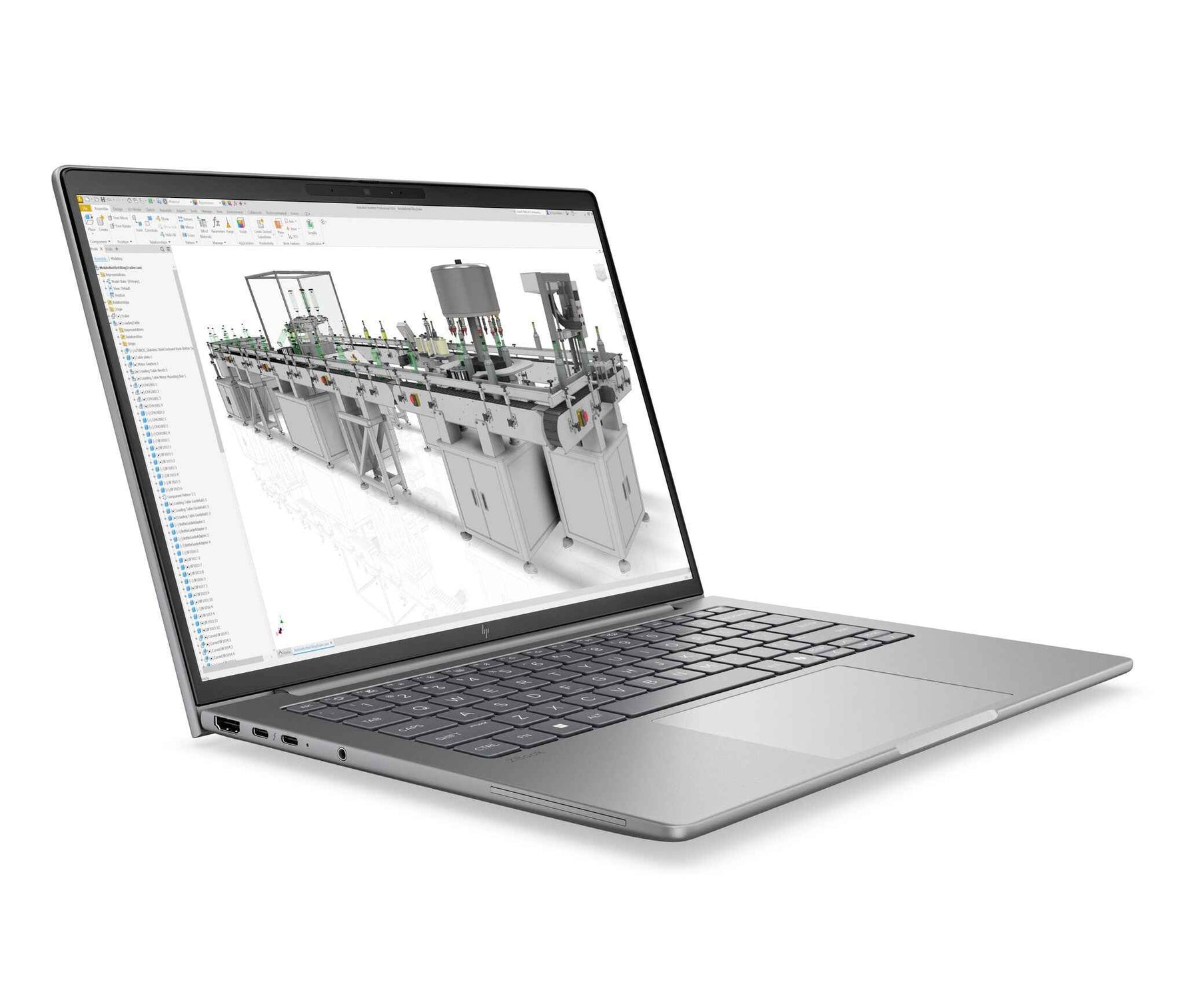 HP ZBook 8 G2i Wolf Pro Security Edition Copilot+ PC Intel Core Ultra 5 336H Mobiel werkstation 35,6 cm (14") WUXGA 24 GB DDR5-SDRAM 512 GB SSD NVIDIA RTX PRO 500 Blackwell Wi-Fi 7 (802.11be) Windows 11 Pro AI Workstation, AI PC Zilver QWERTY