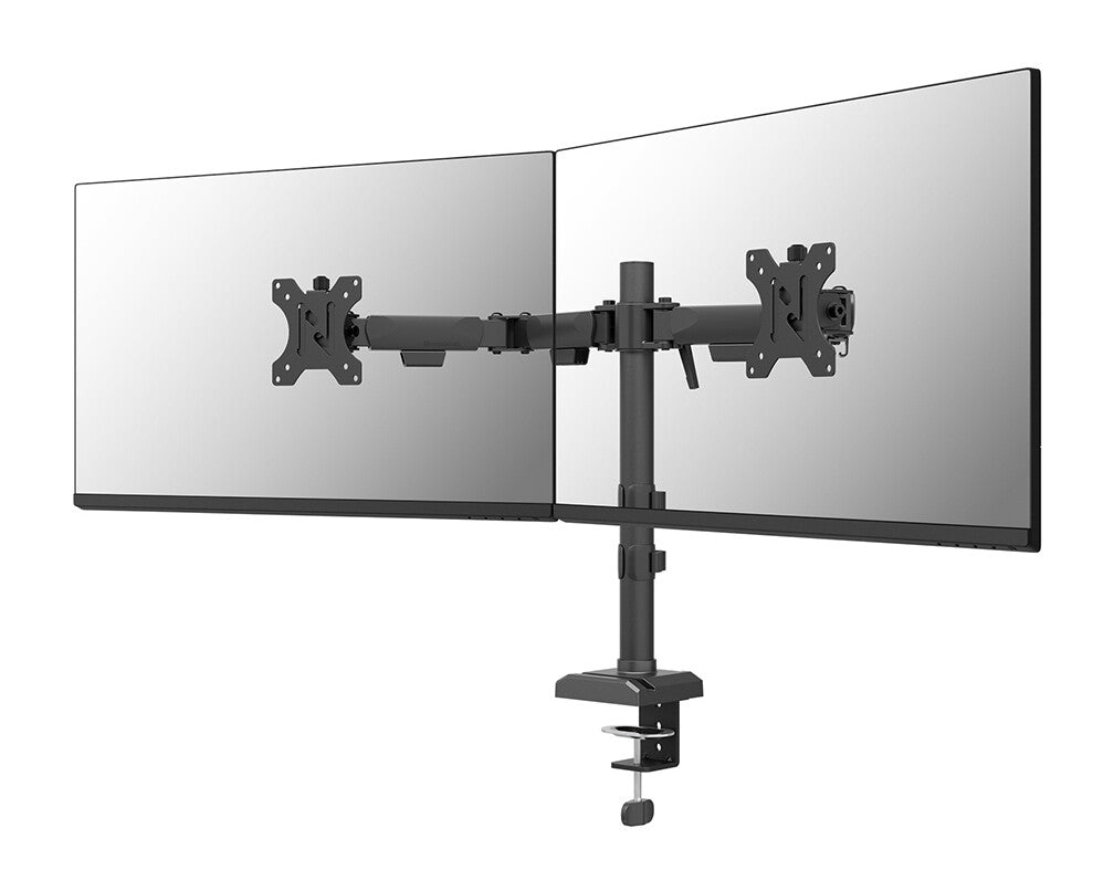 Neomounts DS60-600BL2 Monitorarm 10-32" - Quick-fix - 180°-stop