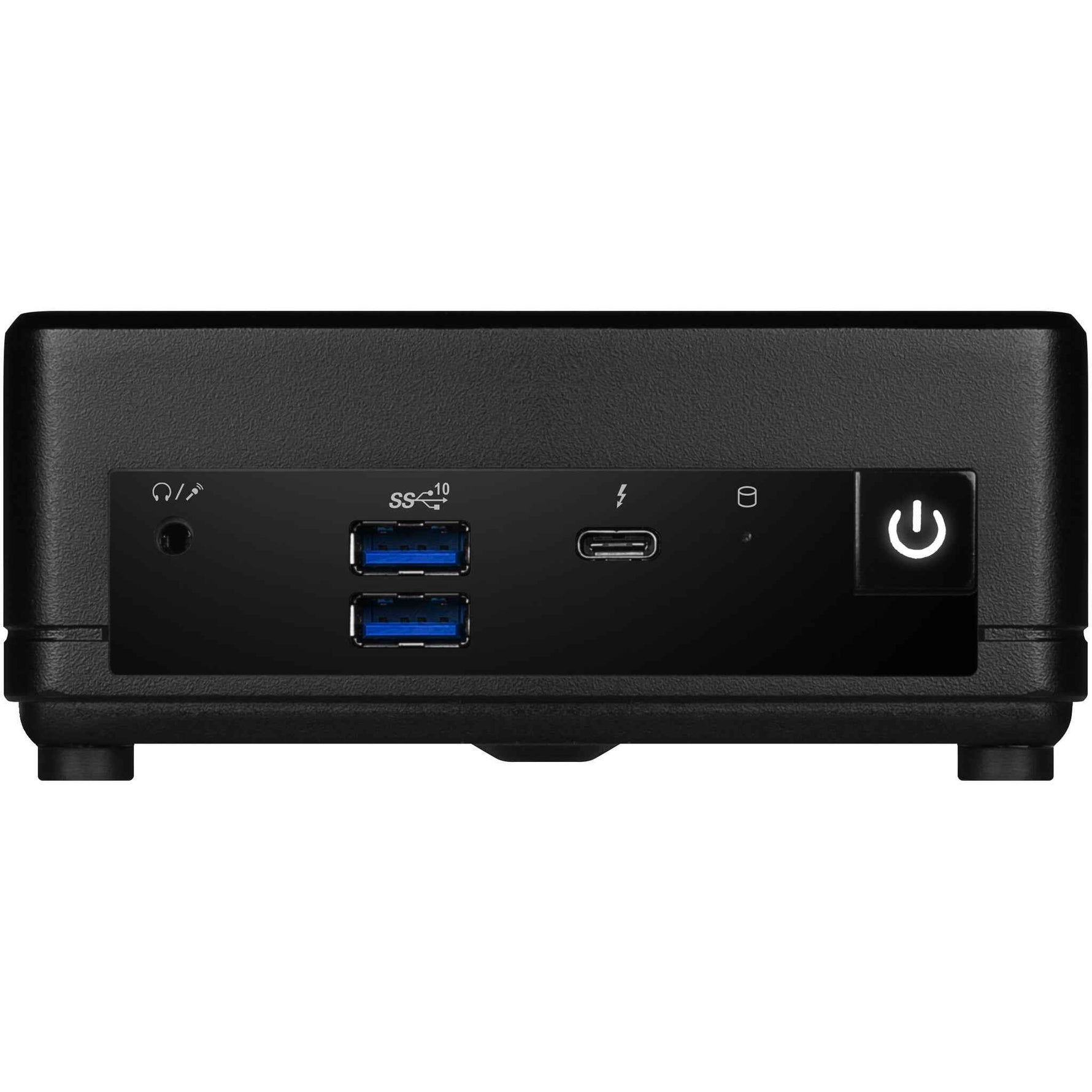 MSI Cubi 5 1M-498EU Intel Core 3 100U 8 GB DDR5-SDRAM 512 GB SSD Windows 11 Home Mini PC Zwart