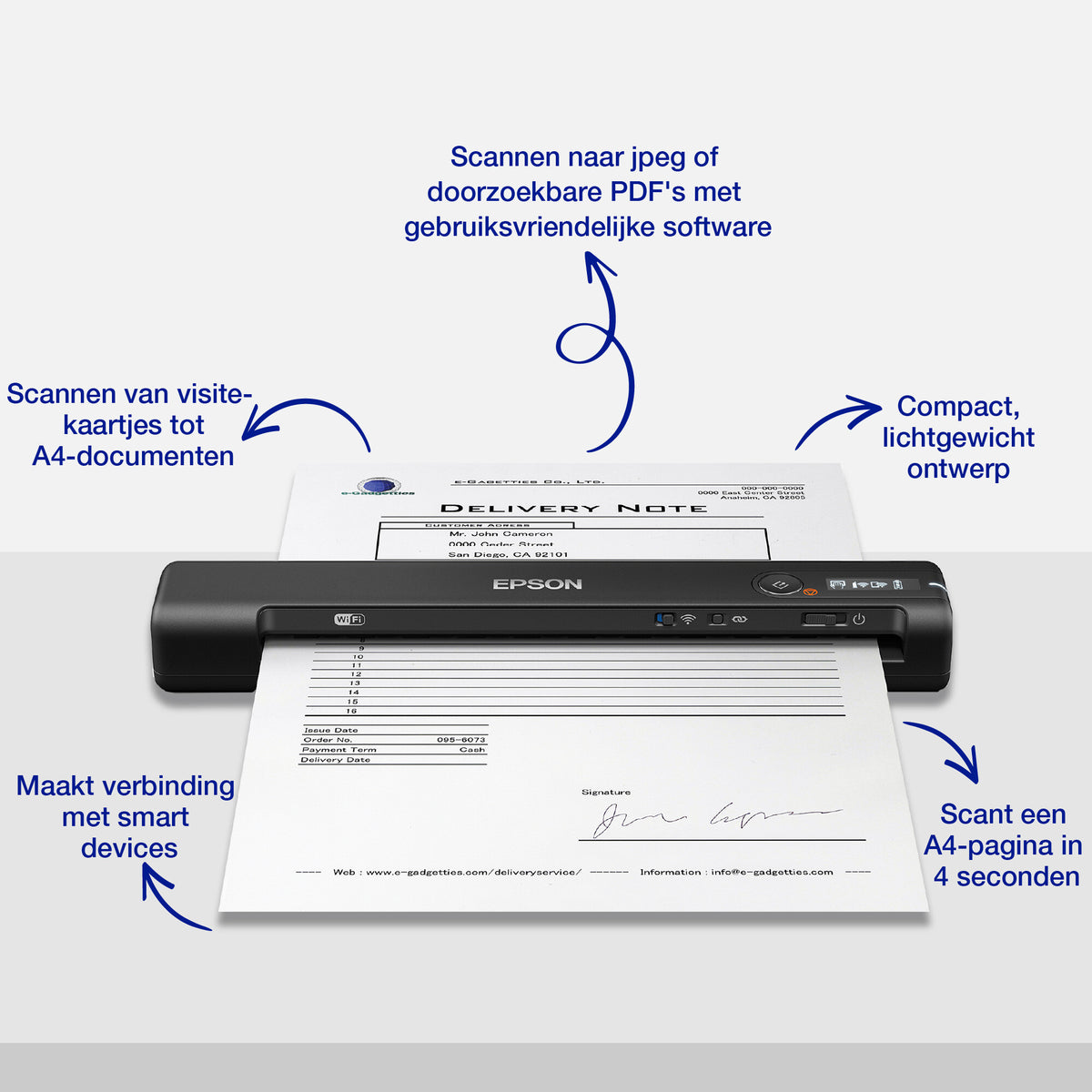Epson WorkForce ES-60W