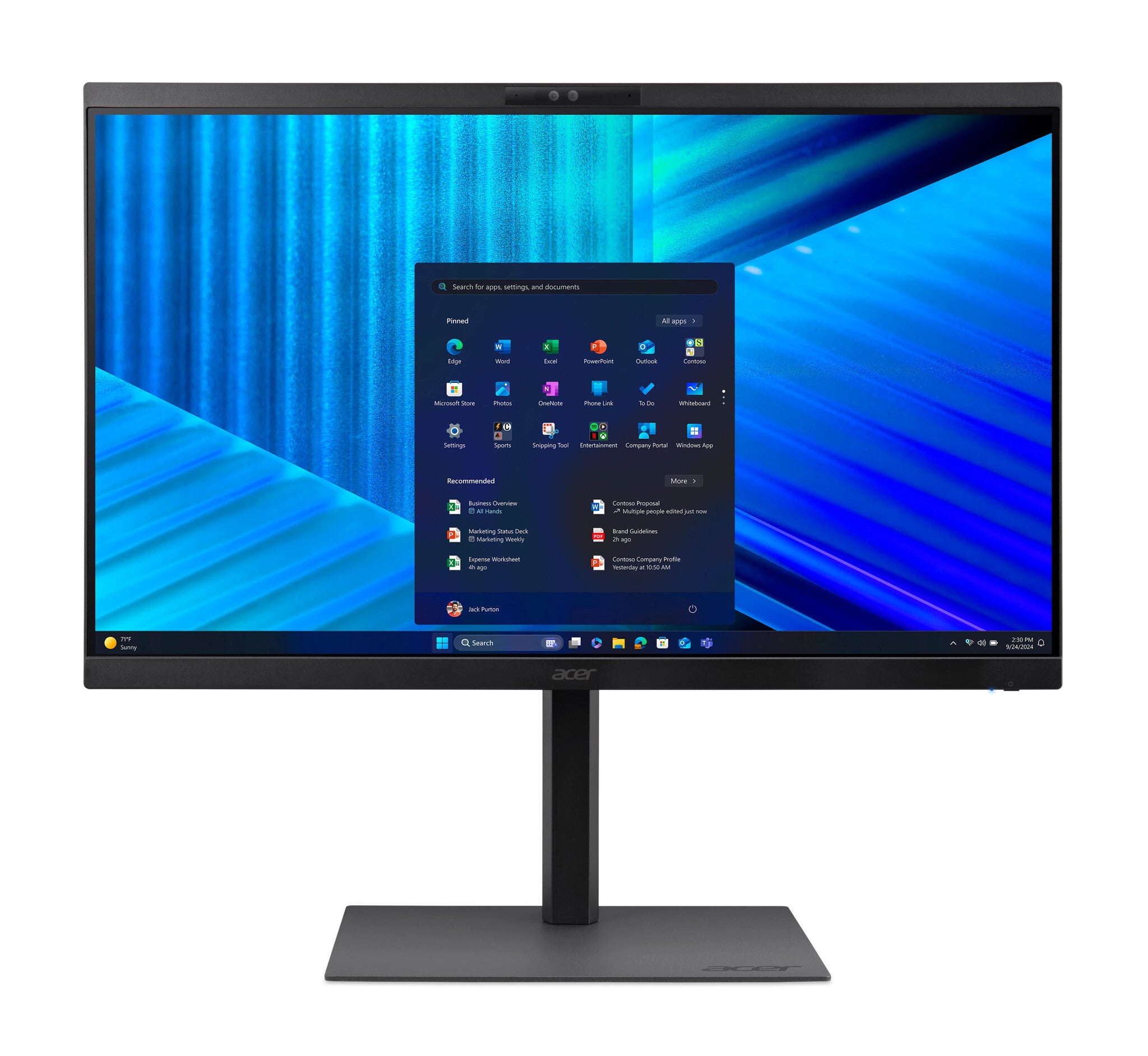 Acer Veriton Vero VVZ4737GT Alles-in-één computer