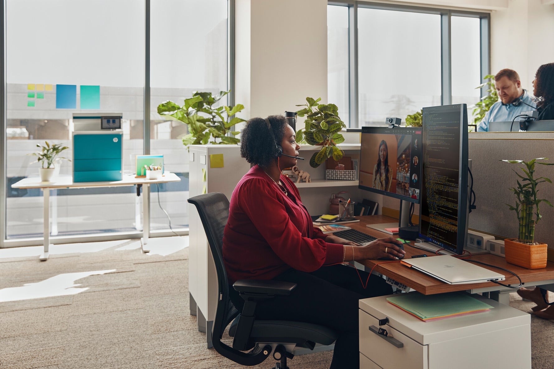 HP Poly Blackwire 3320 Stereo Microsoft Teams Certified USB-C Headset + USB-C/A adapter