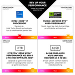 HP OMEN 35L GT16-0275nd Intel Core Ultra 9 285K 64 GB DDR5-SDRAM 2 TB SSD NVIDIA GeForce RTX 5080 Windows 11 Home Tower PC AI PC Zwart