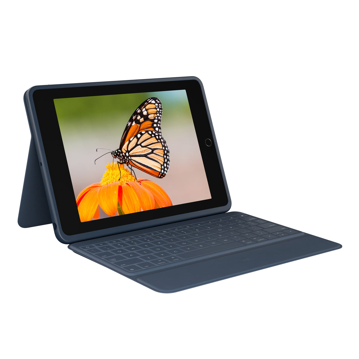 LOGITECH Rugged Combo 3 for iPad Gen. 7/8 - CLASSIC BLUE - Education (DE)