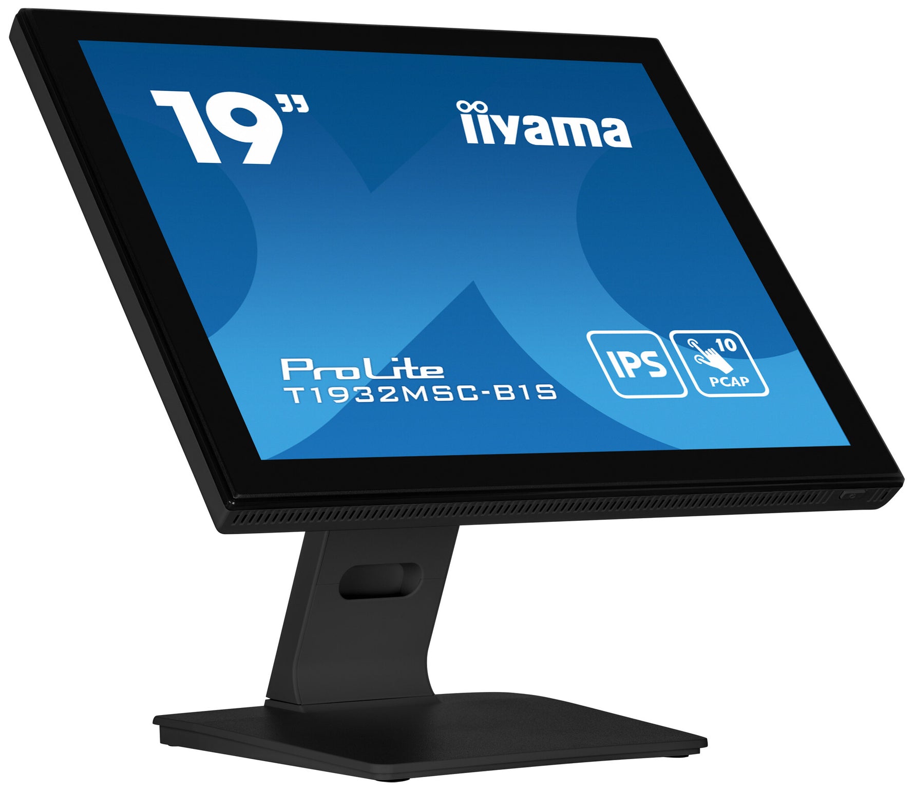 iiyama ProLite T1932MSC-B1S computer monitor 48,3 cm (19") 1280 x 1024 Pixels Full HD LED Touchscreen Tafelblad Zwart