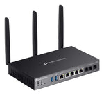 TP-Link Omada AX3000 draadloze router Gigabit Ethernet Dual-band (2.4 GHz / 5 GHz) Zwart