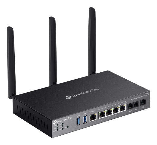 TP-Link Omada AX3000 draadloze router Gigabit Ethernet Dual-band (2.4 GHz / 5 GHz) Zwart