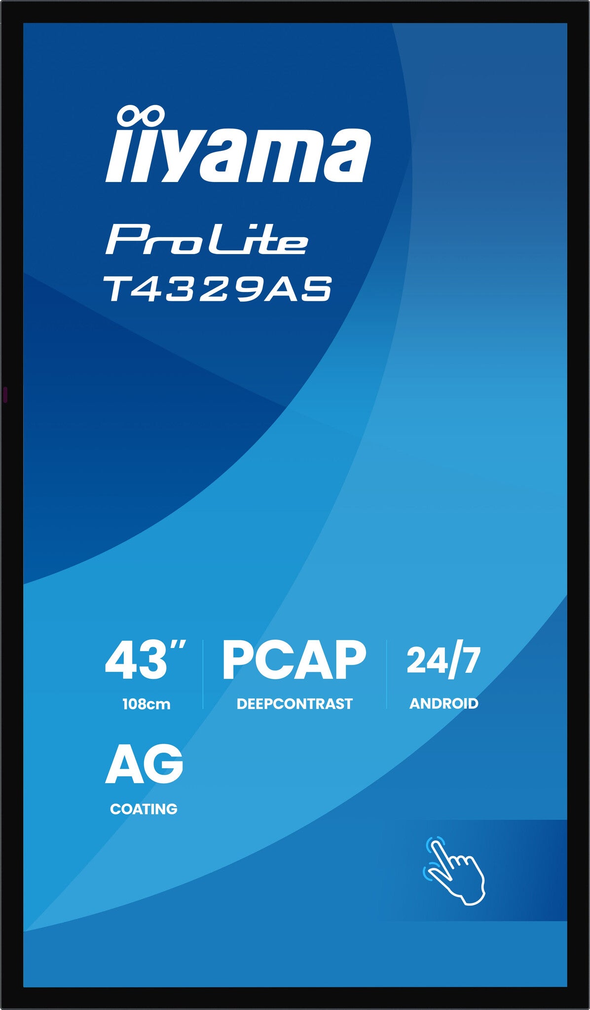 iiyama T4329AS-B1AG computer monitor 108 cm (42.5