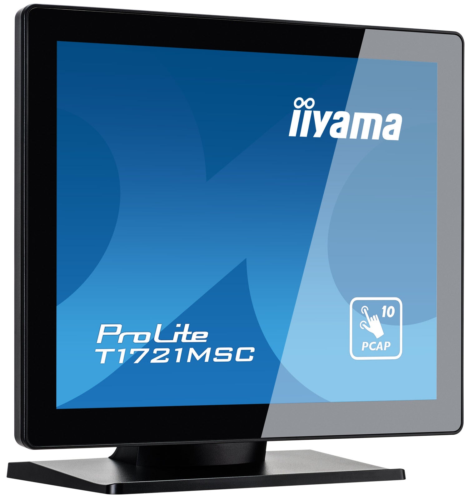 iiyama ProLite T1721MSC-B2 computer monitor 43,2 cm (17") 1280 x 1024 Pixels SXGA LED Touchscreen Tafelblad Zwart