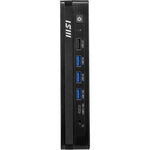 MSI Pro DP10 A14MG-004EU PC's/werkstation Intel® Pentium® Gold G7400 8 GB DDR5-SDRAM 128 GB SSD Windows 11 Pro Mini PC Zwart