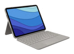Logitech Combo Touch iPad Pro 11 Sand UK