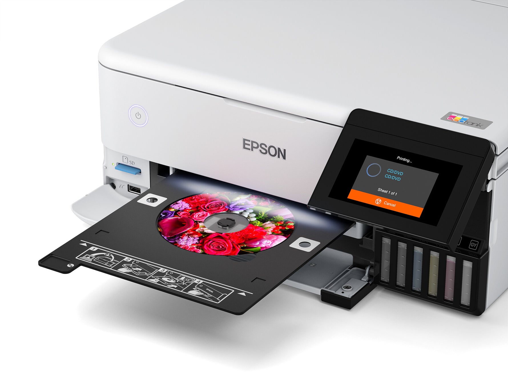 Epson EcoTank ET-8500 A4 Wi-Fi-fotoprinter met inkttank