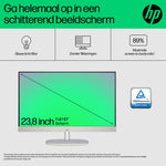 HP 24-cr0059nd 24 inch All-in-One Intel® Core™ i5 i5-1335U 60,5 cm (23.8") 1920 x 1080 Pixels Alles-in-één-pc 16 GB DDR4-SDRAM 1 TB SSD Windows 11 Home Wi-Fi 6 (802.11ax) Wit