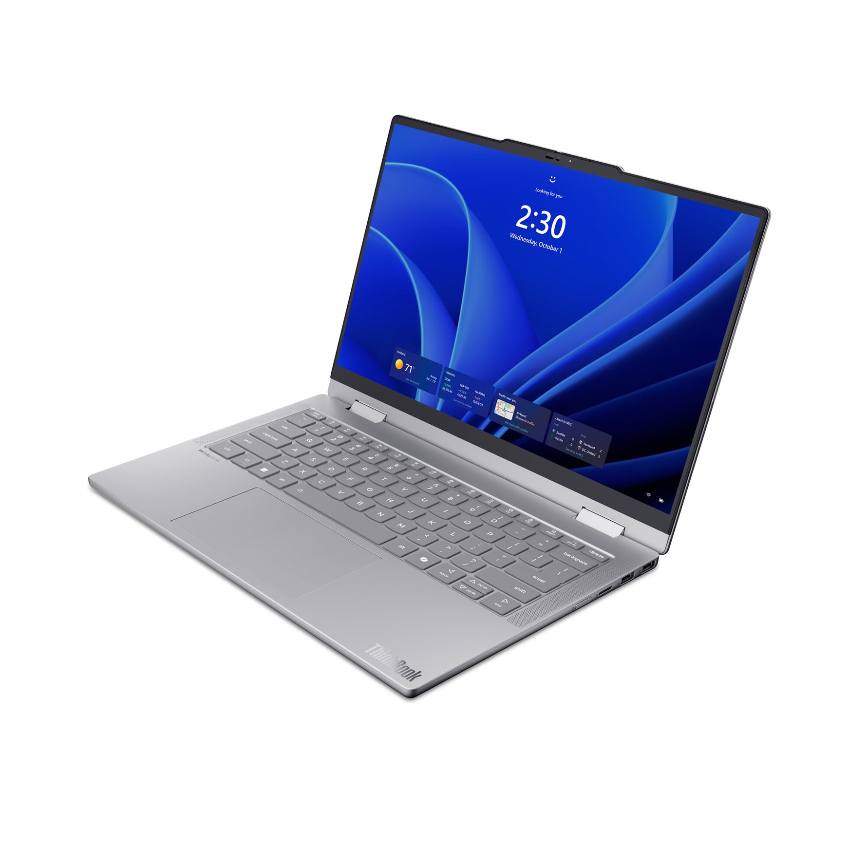Lenovo ThinkBook 14 2-in-1 G6 IPL Copilot+ PC Intel Core Ultra 5 325 Hybride (2-in-1) 35,6 cm (14") Touchscreen WUXGA 16 GB DDR5-SDRAM 512 GB SSD Wi-Fi 7 (802.11be) Windows 11 Pro Engels Grijs