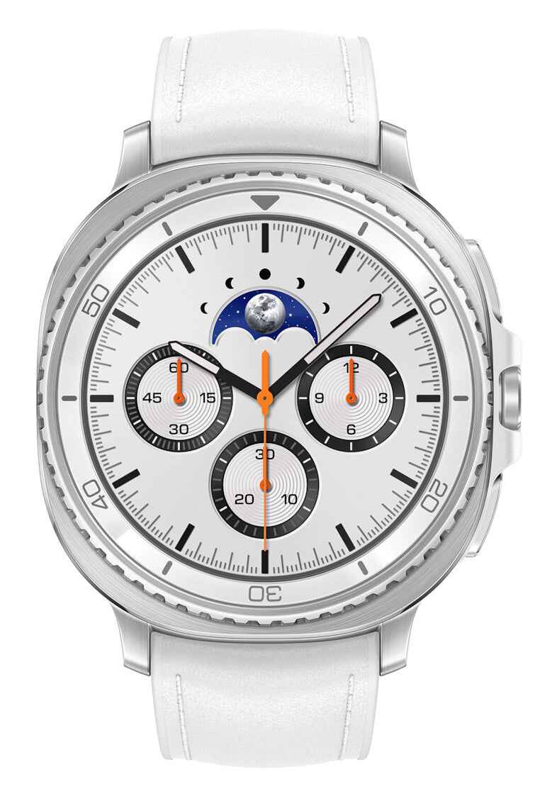 Samsung Galaxy Watch 8 Classic 3,3 cm (1.3") AMOLED 46 mm Digitaal 438 x 438 Pixels Touchscreen Zilver Wifi GPS
