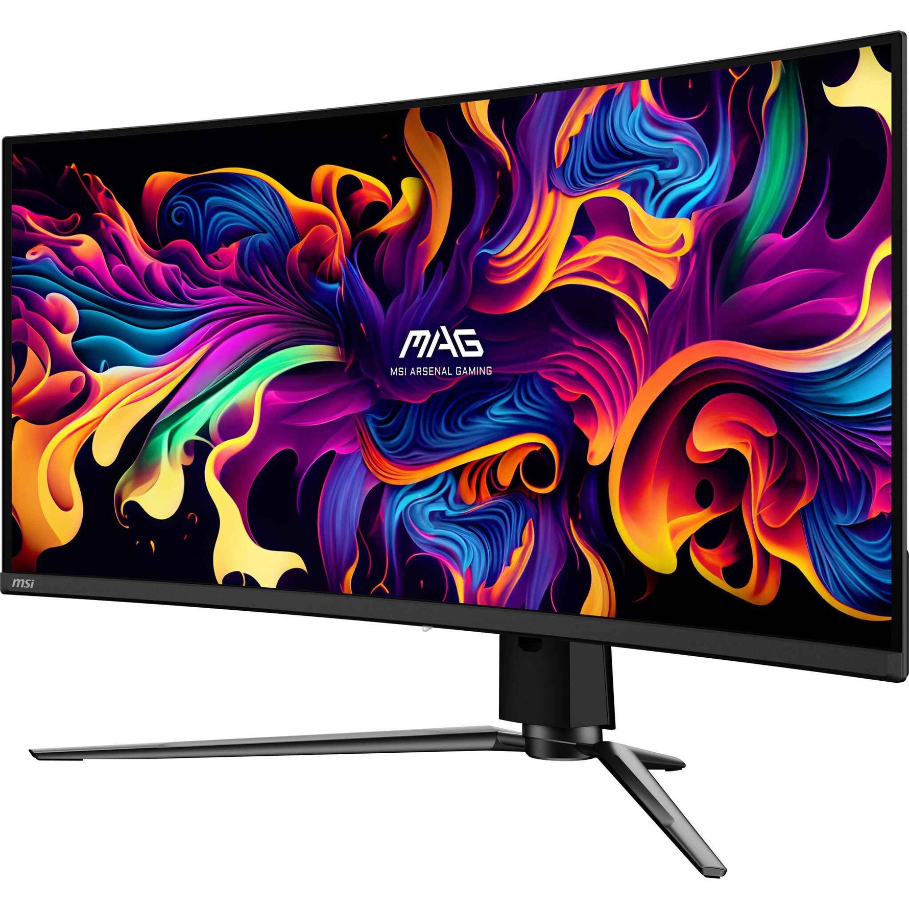 MSI MAG 341CQP QD-OLED computer monitor 86,4 cm (34") 3440 x 1440 Pixels UltraWide Quad HD Zwart