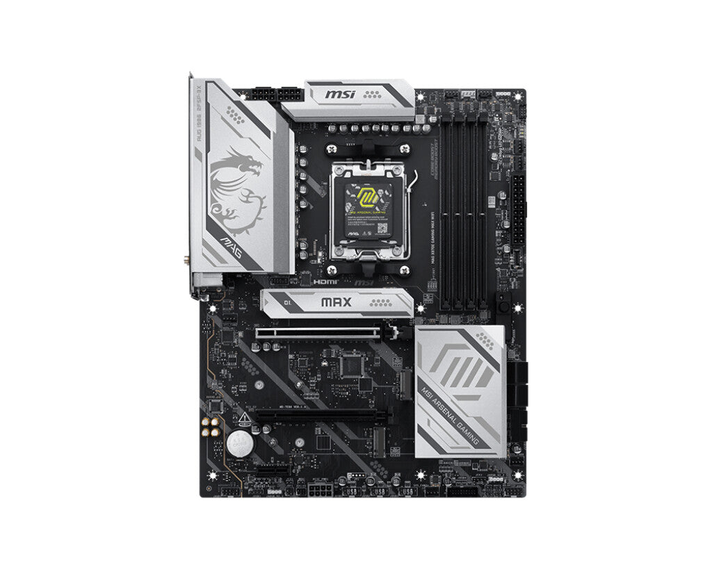MSI MAG X870E GAMING MAX WIFI moederbord AMD X870E Socket AM5 ATX