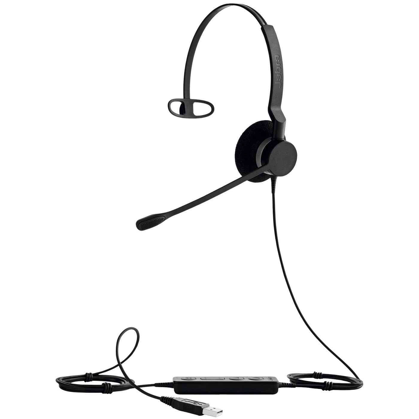 Jabra 2393-823-109 hoofdtelefoon/headset Bedraad Hoofdband Kantoor/callcenter USB Type-A Zwart