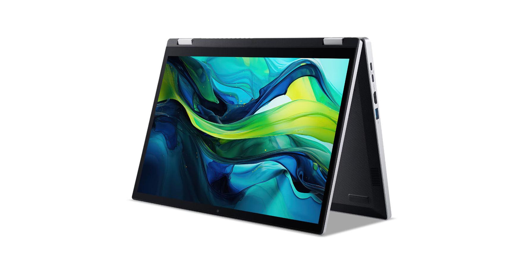 Acer Aspire Go Spin 14 AGSP14-31PT-C6FX Intel® N N150 Hybride (2-in-1) 35,6 cm (14") Touchscreen WUXGA 4 GB LPDDR5-SDRAM 128 GB UFS Wi-Fi 6 (802.11ax) Windows 11 Home in S mode Zilver