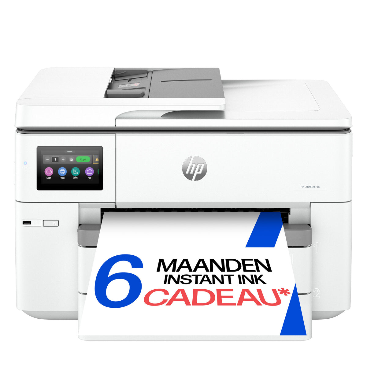 HP OfficeJet Pro 9730e Draadloos All-in-One Kleur Printer, Instant Ink; Dubbelzijdig printen