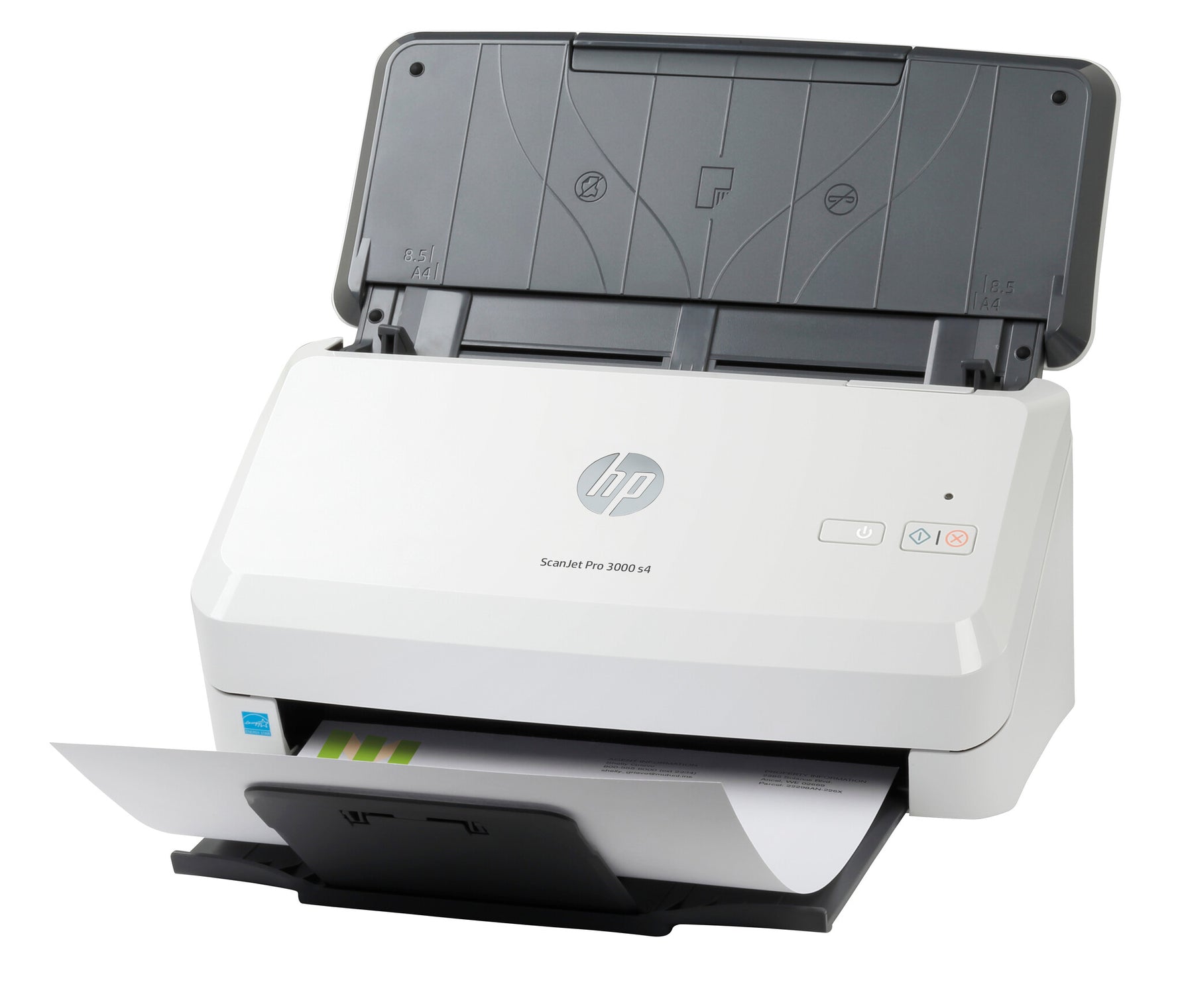 HP ScanJet Pro 3000 s4 Paginascanner 600 x 600 DPI A4 Zwart, Wit