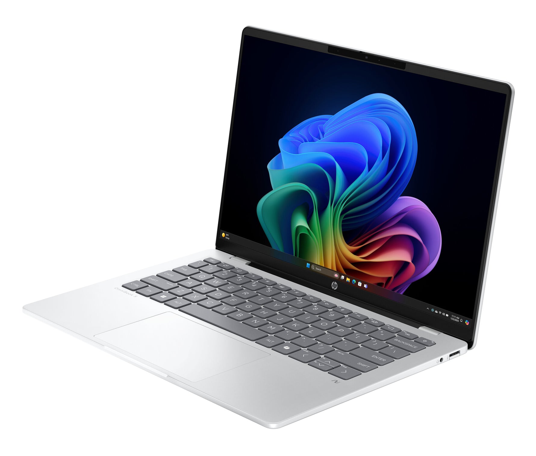 HP OmniBook 5 NGAI 14-he0001nd Copilot+ PC Qualcomm Snapdragon X1-26-100 Laptop 35,6 cm (14