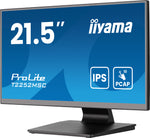 iiyama ProLite T2252MSC-B2AG computer monitor 54,6 cm (21.5") 1920 x 1080 Pixels Full HD LCD Touchscreen Zwart