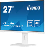 iiyama G-MASTER XUB2797QSN-W2 computer monitor 68,6 cm (27") 2560 x 1440 Pixels Quad HD LED Wit