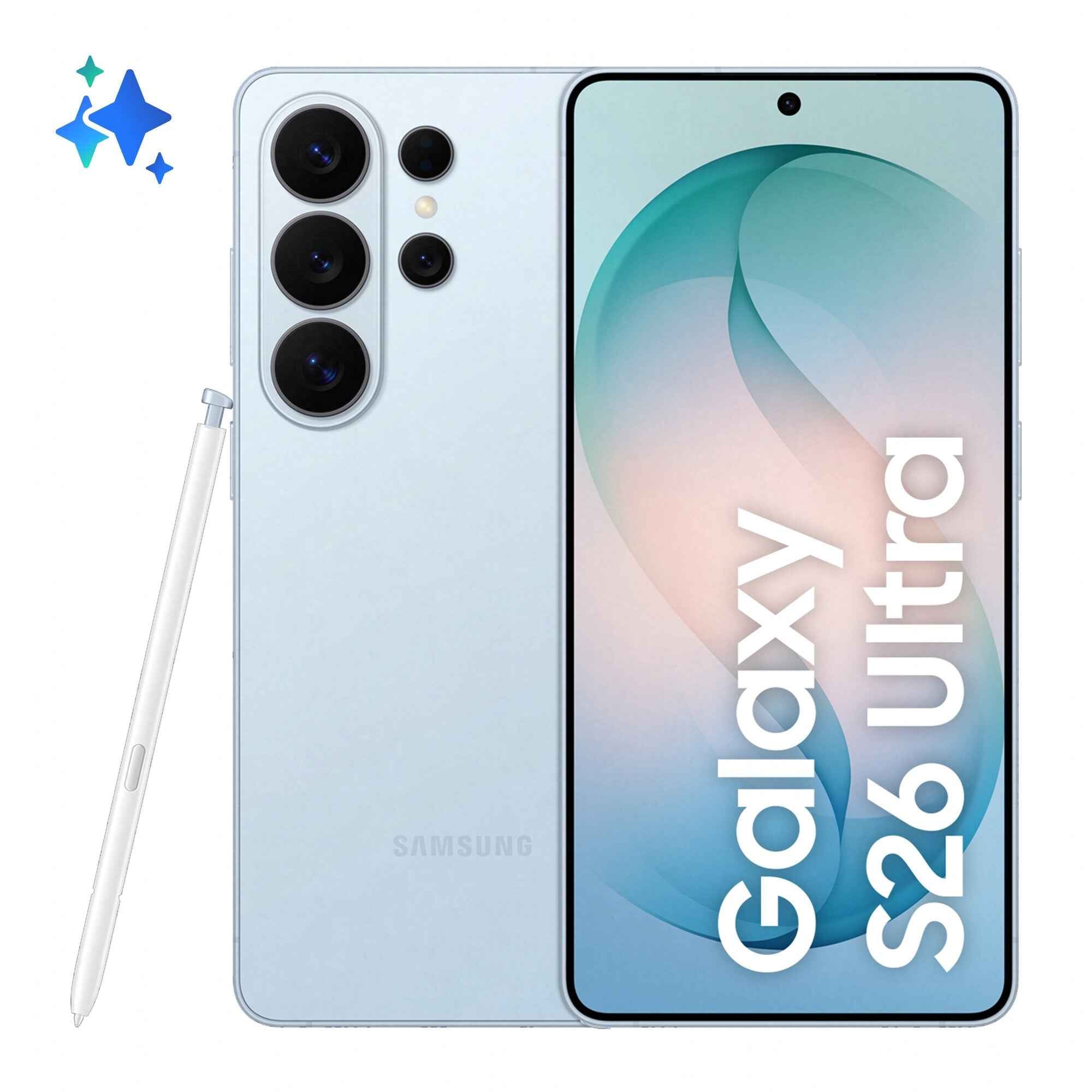 Samsung Galaxy S26 Ultra 17,5 cm (6.9") Dual SIM Android 16.0 5G USB Type-C 12 GB 256 GB 5000 mAh Blauw