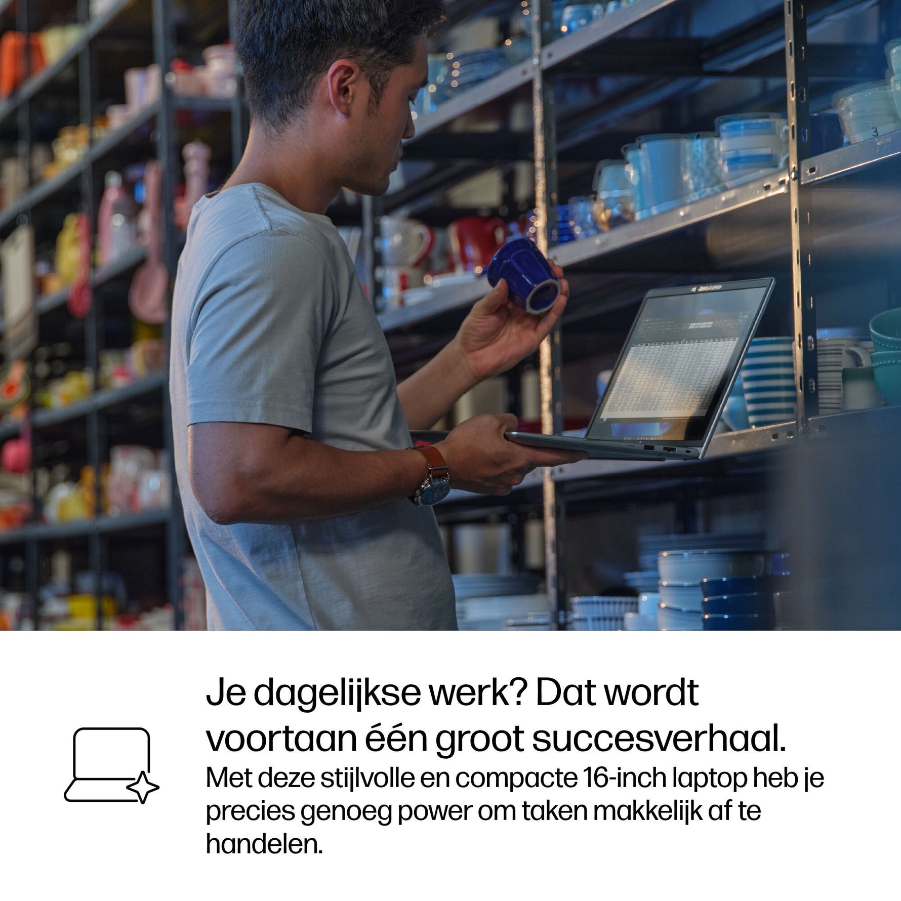 HP ProBook 4 PB4G1iR16 i5-1334U 16 16GB/512 PC NL Intel® Core™ i5 Laptop 40,6 cm (16