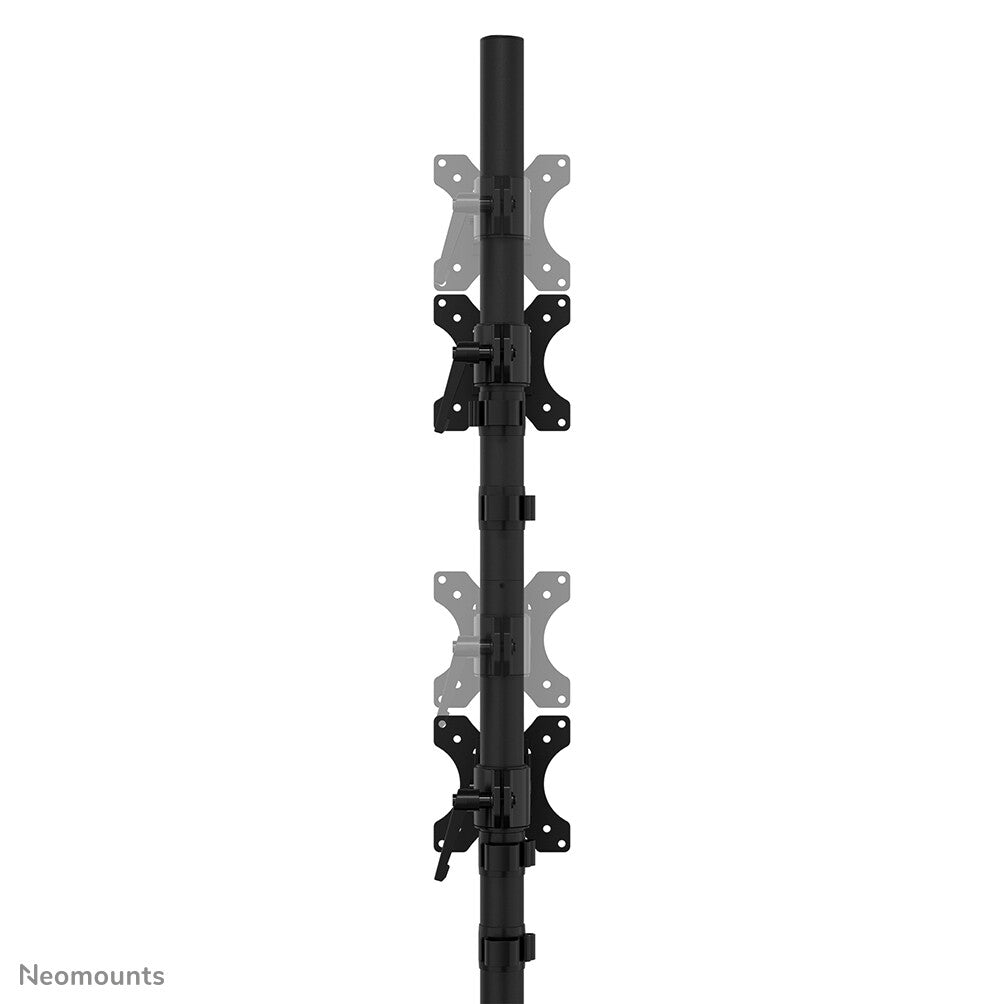 Neomounts DS45-600BL2V Monitorstandaard voor twee schermen 10-32"