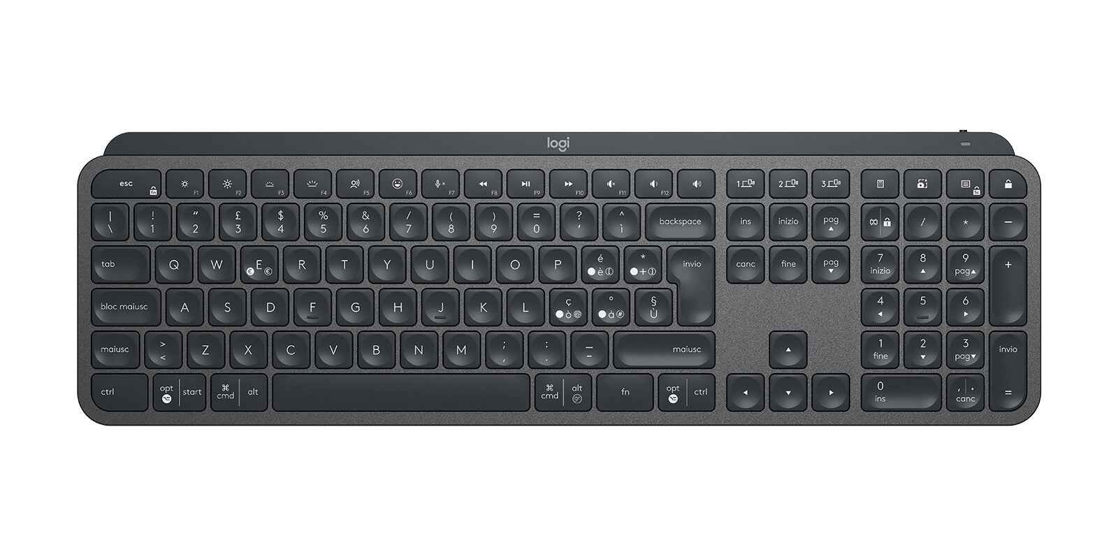 LOGITECH MX KEYS FOR BUSINESS GRAPHITE (ITA)