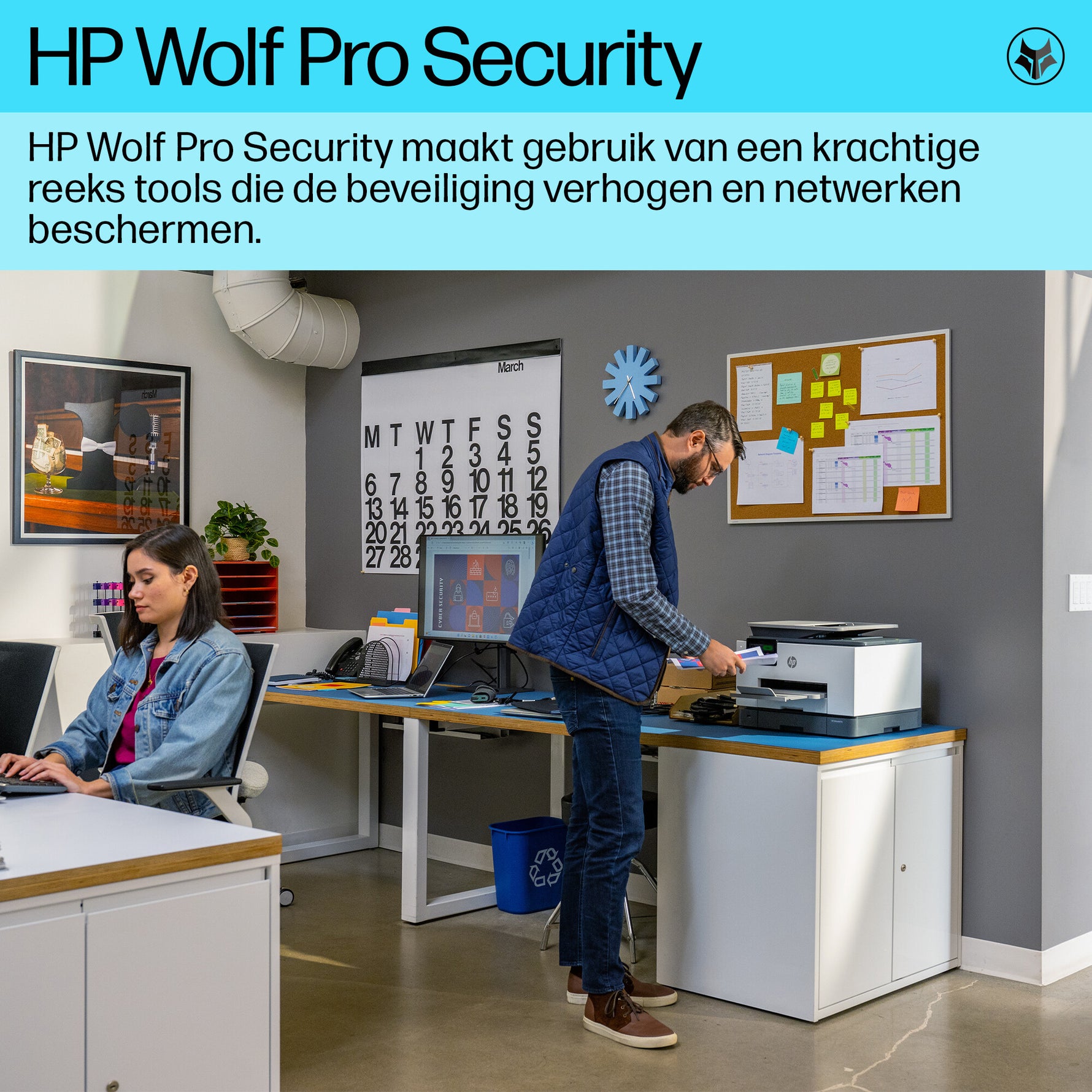 HP OfficeJet Pro 9130b Draadloos All-in-One Kleur Printer, Dubbelzijdig printen; Kopieerapparaat, Scanner
