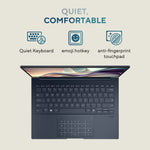 ASUS Zenbook 14 OLED UX3405CA-QD012W Intel Core Ultra 7 255H Laptop 35,6 cm (14") WUXGA 32 GB LPDDR5x-SDRAM 1 TB SSD Wi-Fi 7 (802.11be) Windows 11 Home Nederlands Blauw