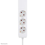 Neomounts DS22-840WH6 Bureaucontactdoos met klem en USB-C en USB-A poorten - Quick-charge