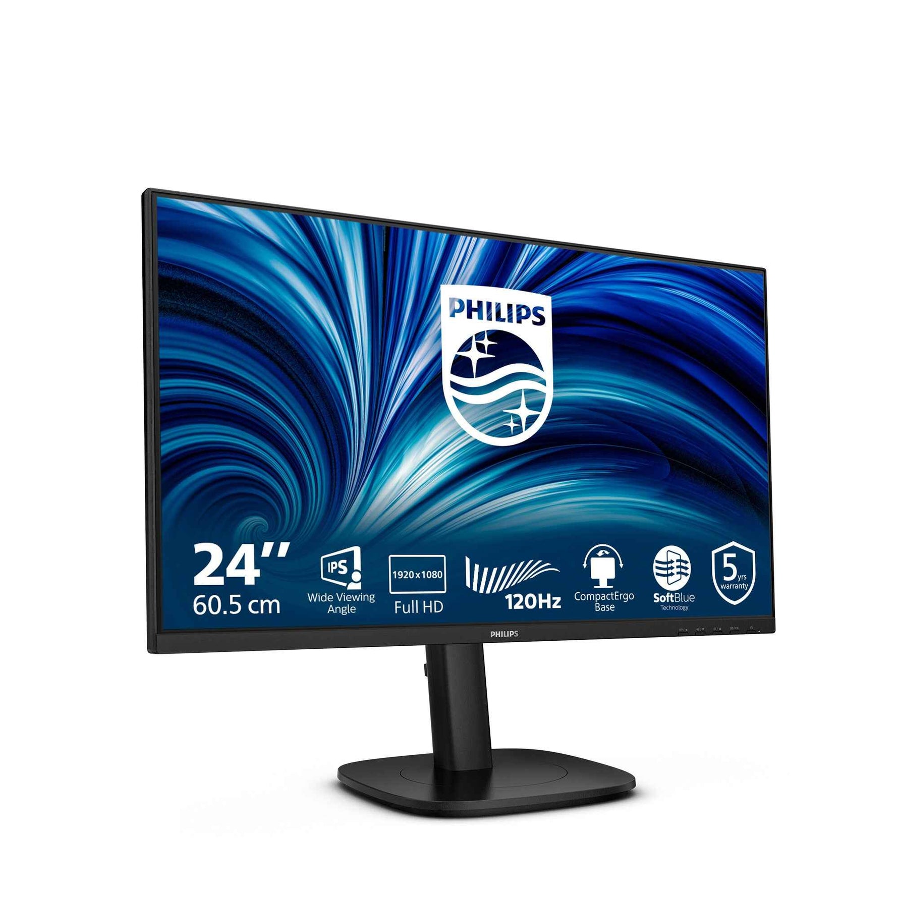 Philips 3000 series 24B2N3200J/00 computer monitor 60,5 cm (23.8") 1920 x 1080 Pixels Full HD LCD Zwart