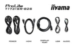 iiyama ProLite T1731SR-B2S computer monitor 43,2 cm (17") 1280 x 1024 Pixels Touchscreen
