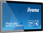 iiyama ProLite TF2415MC-B2 computer monitor 60,5 cm (23.8") 1920 x 1080 Pixels Full HD LED Touchscreen Multi-gebruiker Zwart