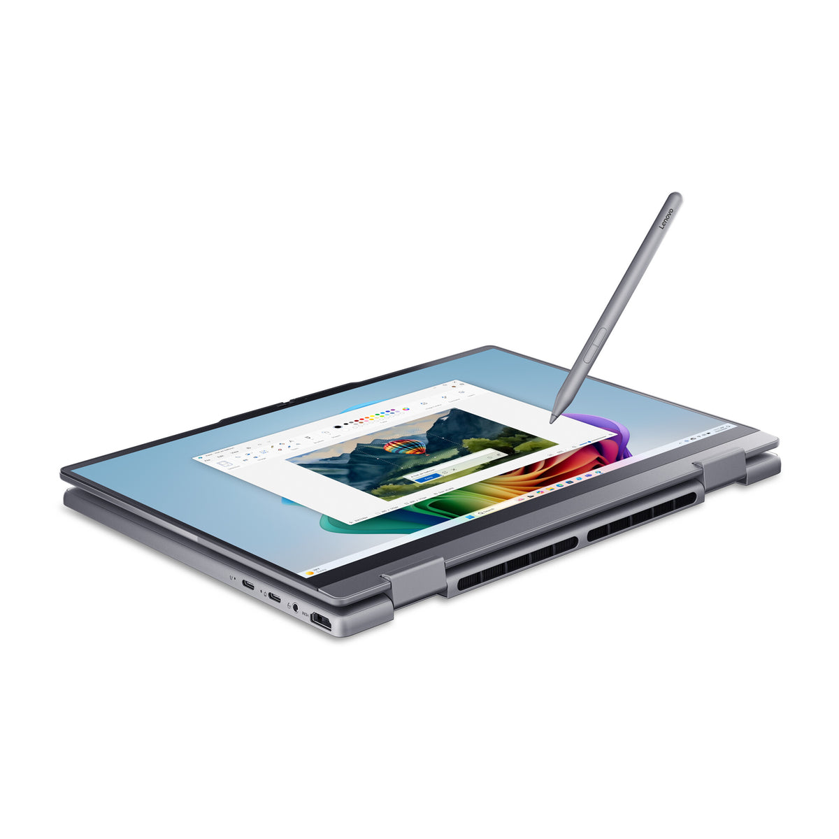 Lenovo ThinkBook 14 2-in-1 G6 IPL Copilot+ PC Intel Core Ultra 5 325 Hybride (2-in-1) 35,6 cm (14") Touchscreen WUXGA 16 GB DDR5-SDRAM 512 GB SSD Wi-Fi 7 (802.11be) Windows 11 Pro Belgisch Grijs