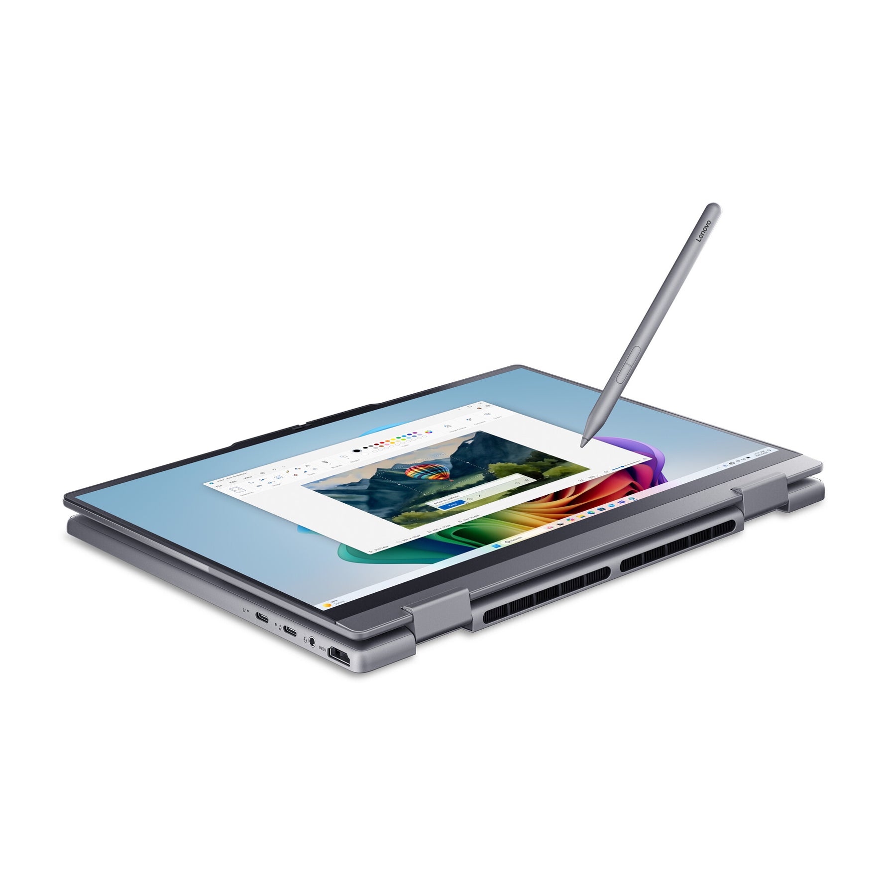 Lenovo ThinkBook 14 2-in-1 G6 IPL Copilot+ PC Intel Core Ultra 5 325 Hybride (2-in-1) 35,6 cm (14") Touchscreen WUXGA 16 GB DDR5-SDRAM 512 GB SSD Wi-Fi 7 (802.11be) Windows 11 Pro Engels Grijs