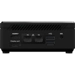 MSI Cubi N ADL S-078EU Intel® N N100 4 GB DDR4-SDRAM 128 GB SSD Windows 11 Pro Mini PC Zwart