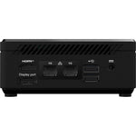 MSI Cubi N ADL S-078EU Intel® N N100 4 GB DDR4-SDRAM 128 GB SSD Windows 11 Pro Mini PC Zwart