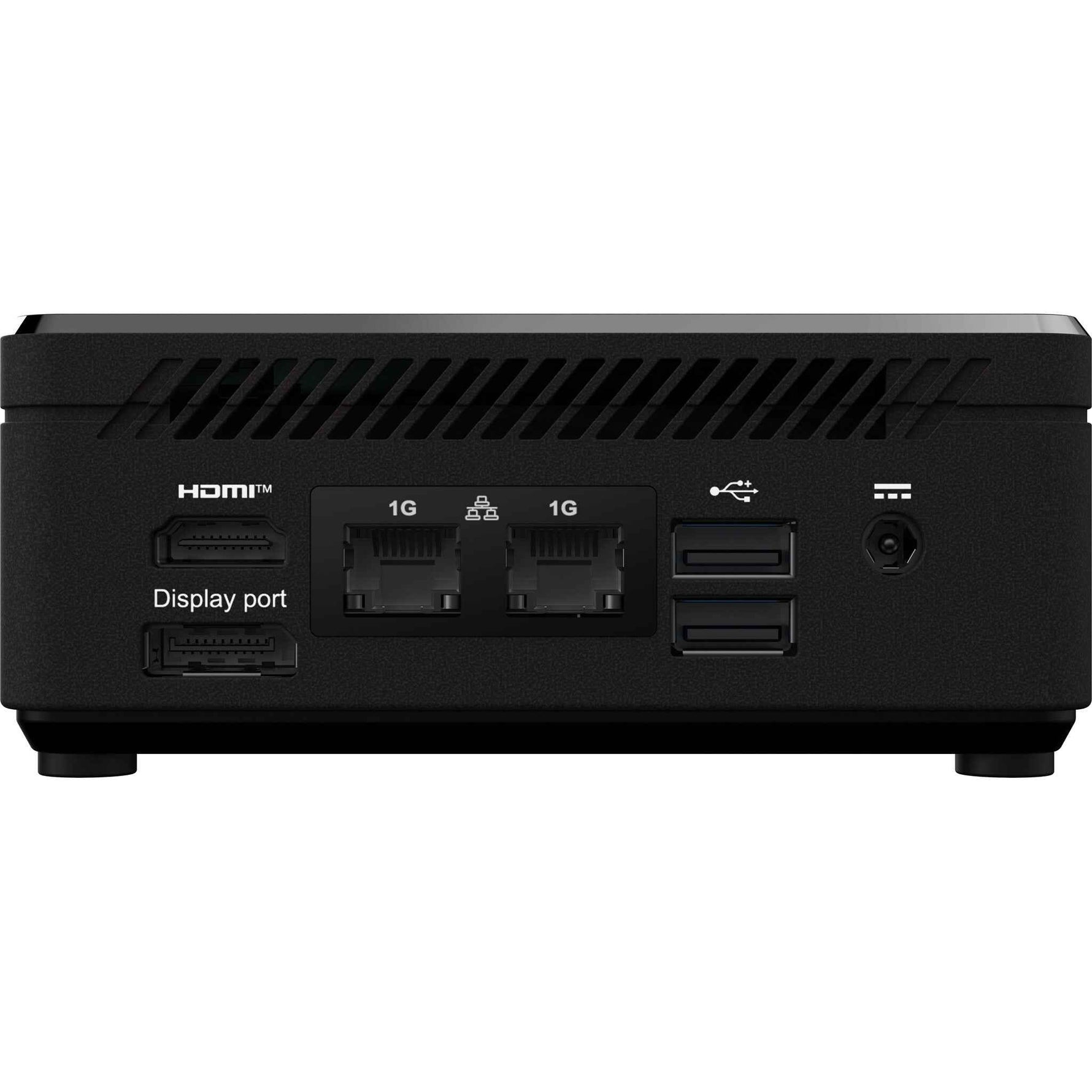 MSI Cubi N ADL S-078EU Intel® N N100 4 GB DDR4-SDRAM 128 GB SSD Windows 11 Pro Mini PC Zwart