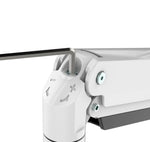 Neomounts NM-D775DX3WHITE flat panel bureau steun 68,6 cm (27") Wit