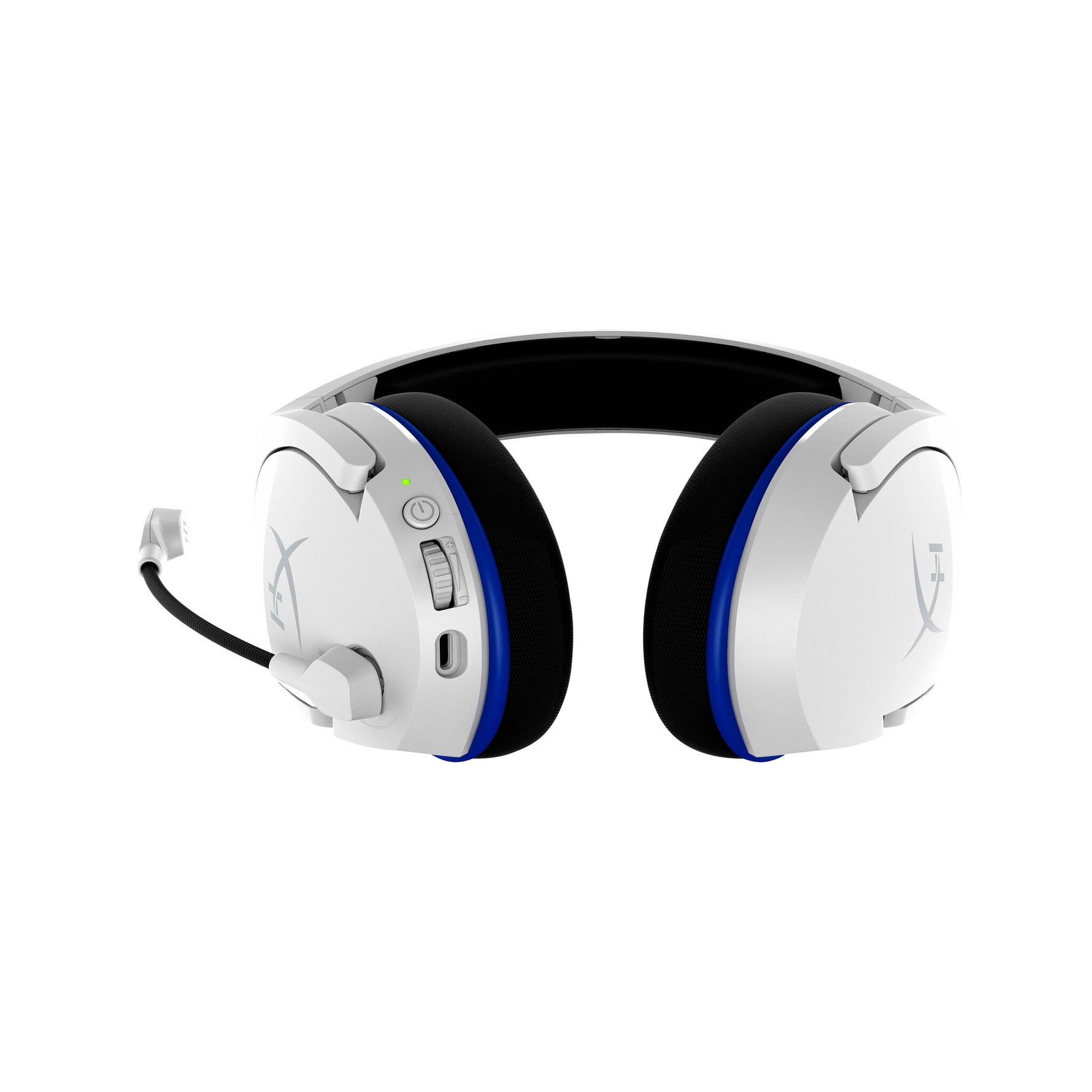 HyperX Cloud Stinger Core - draadloze gamingheadset (wit-blauw) - PS5-PS4