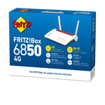 Box FRITZ! 6850 4G International draadloze router Gigabit Ethernet Dual-band (2.4 GHz / 5 GHz) Wit