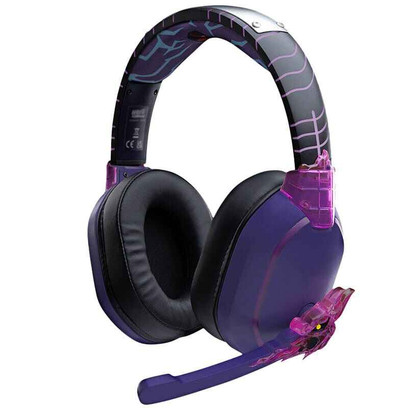 Lexip Sasuke “Revenge” Naruto Shippuden Headset – Bluetooth, Met Afneembare Microfoon – Draadloos Op Pc, Nintendo Switch, Android, Ios En Tablet – Bedraad Op PS4, PS5 En Xbox