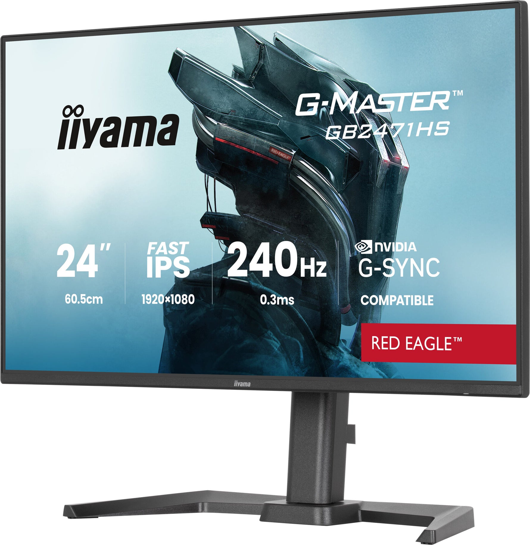 iiyama G-MASTER GB2471HS-B1 computer monitor 60,5 cm (23.8