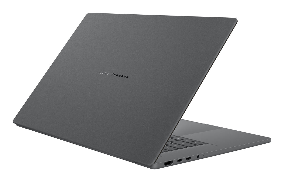 ASUS Zenbook A16 UX3607QA-SH013W Snapdragon X1-26-100 Laptop 40,6 cm (16") WUXGA 16 GB LPDDR5x-SDRAM 512 GB SSD Wi-Fi 6E (802.11ax) Windows 11 Home Grijs QWERTY Nederlands